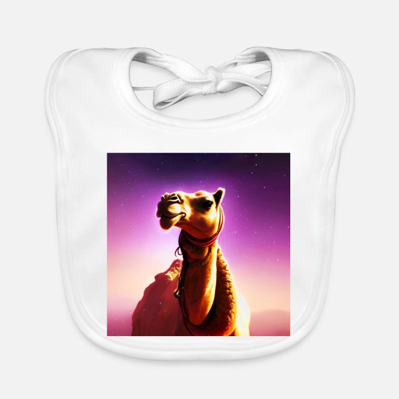 Dromedary Camel - Galaxy Space Bavoir bio Bébé