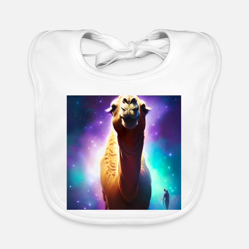 Dromedary Camel - Galaxy Space Bavoir bio Bébé