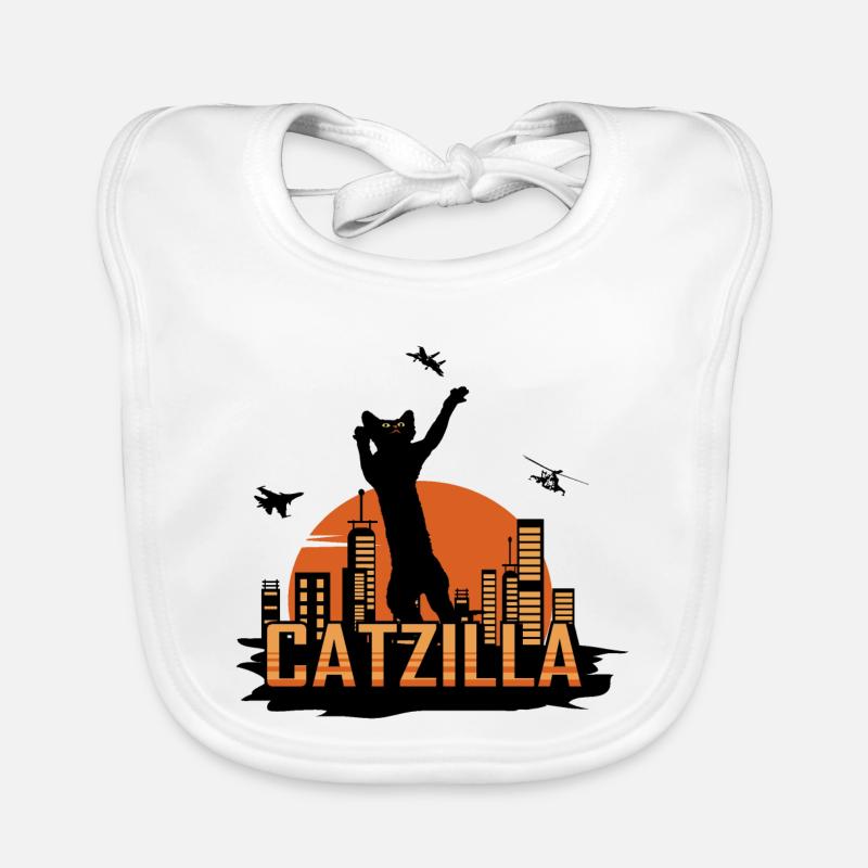 Catzilla Baby Bio-Lätzchen