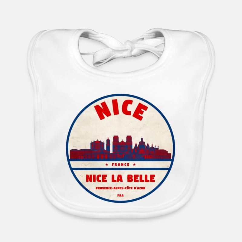 Nice La Belle Skyline Organic Baby Bibs