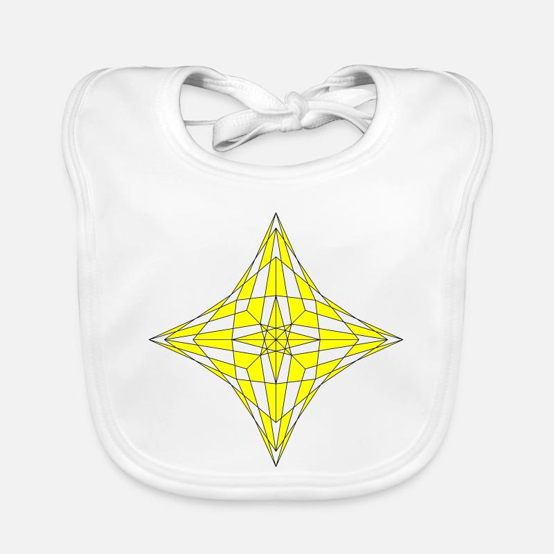 Star in Astroid Organic Baby Bibs
