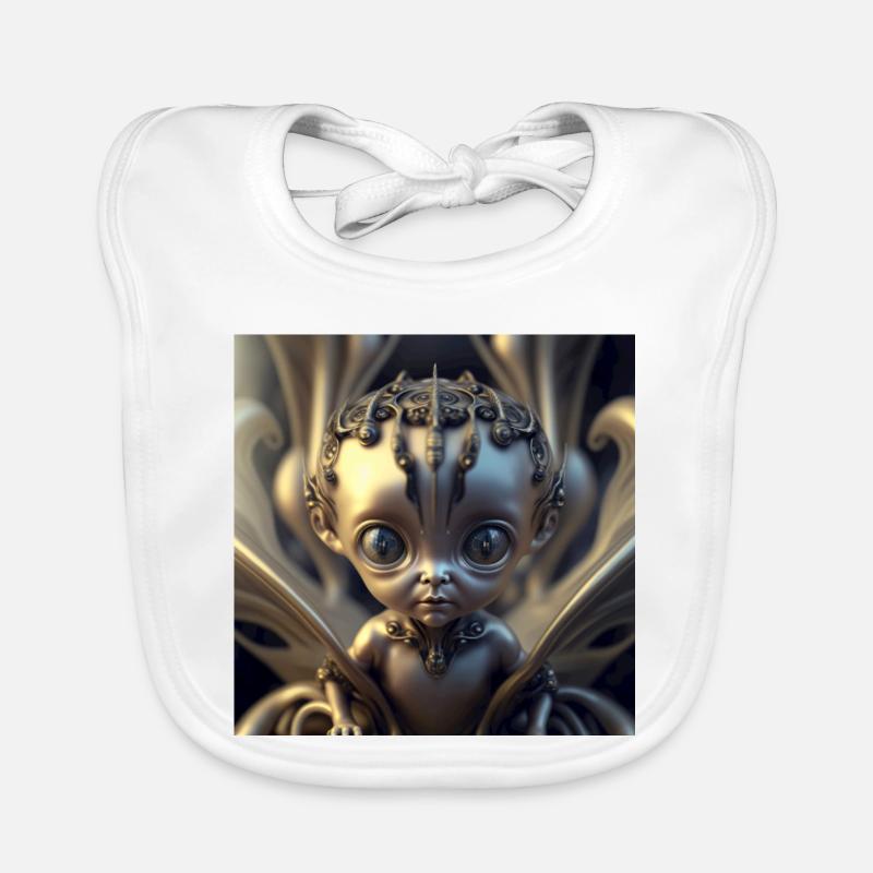 Photo macro creature 13 Organic Baby Bibs