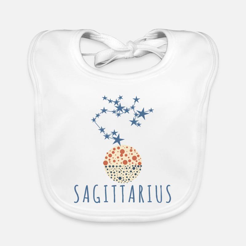 La constellation du Sagittaire Bavoir bio Bébé