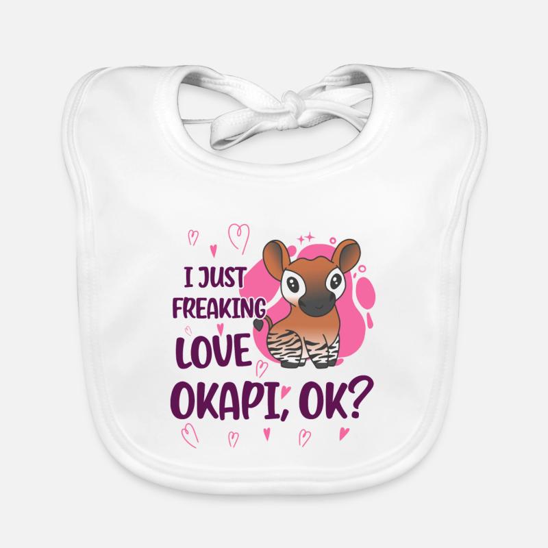 I love okapi Organic Baby Bibs