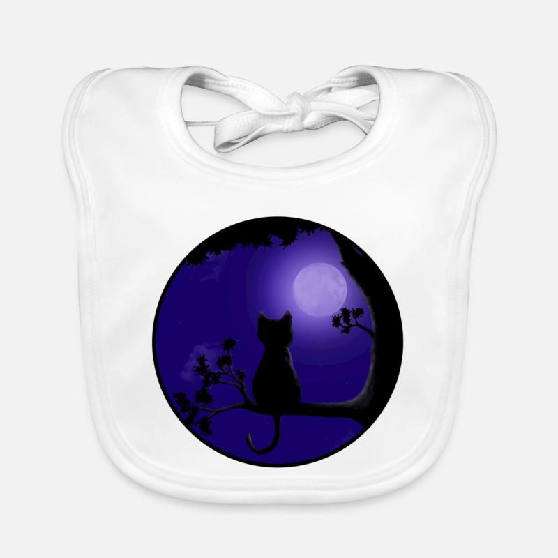 Katze Mond Baby Bio-Lätzchen