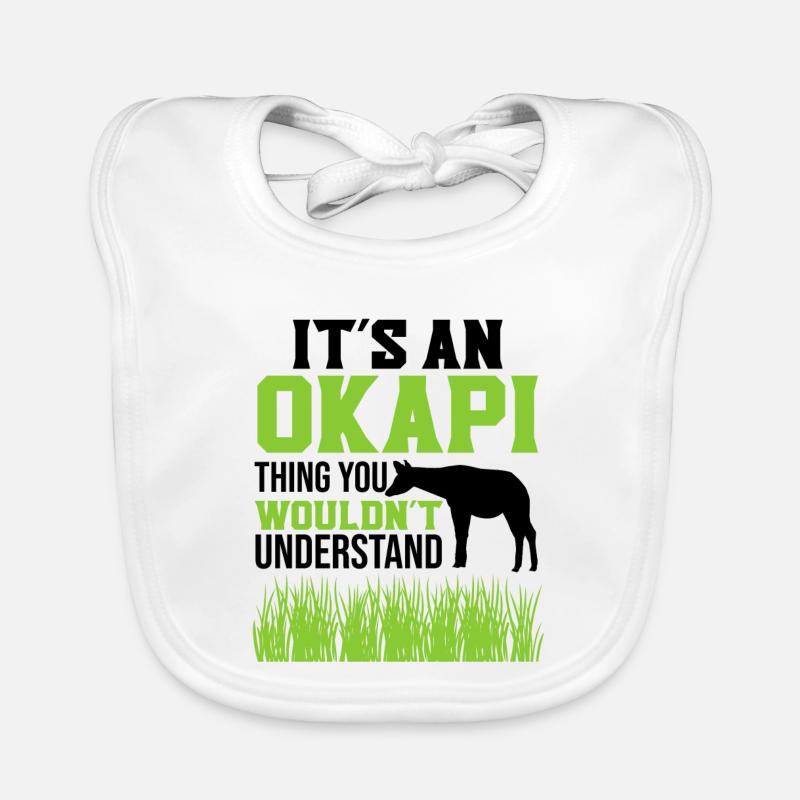 It's an Okapi Organic Baby Bibs