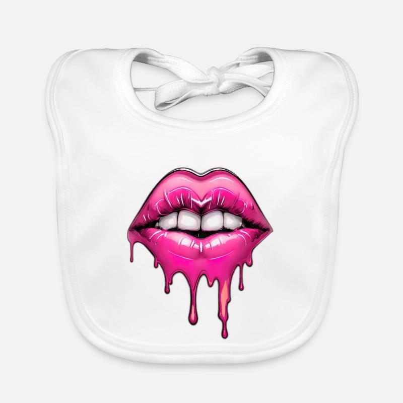 Lips Organic Baby Bibs