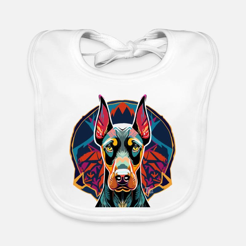 Doberman Organic Baby Bibs