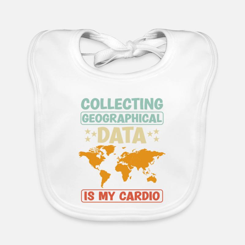 Conception cartographique Bavoir bio Bébé