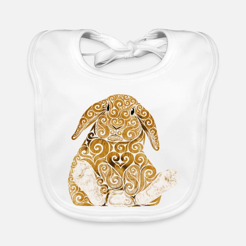 Lambkin tourbillonnant Bavoir bio Bébé