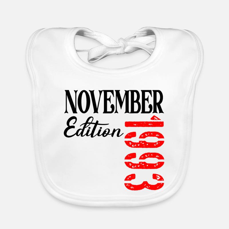 33rd Birthday - November 1993 - THIRTY-THREE Organic Baby Bibs