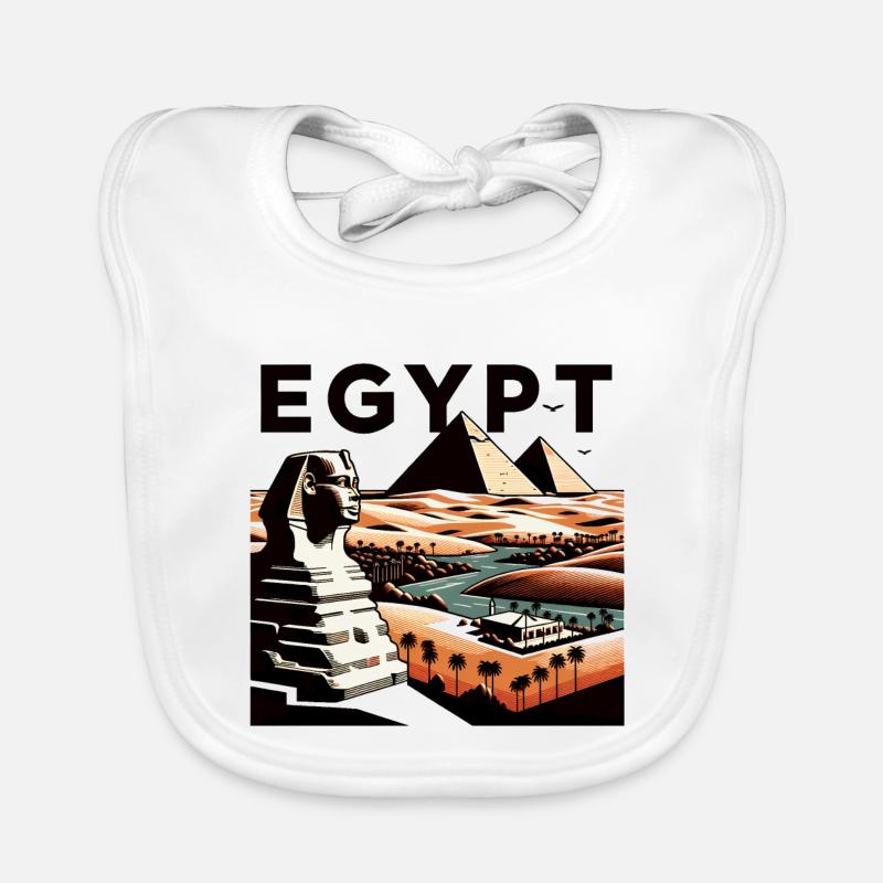 Égypte Bavoir bio Bébé