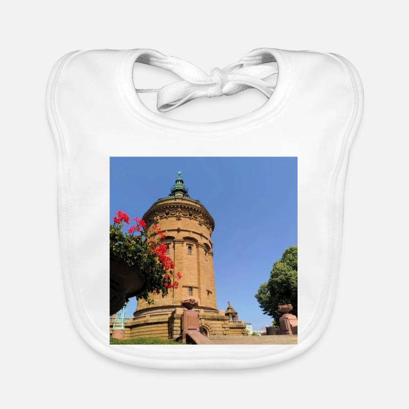 CHÂTEAU D’EAU DE MANNHEIM Bavoir bio Bébé