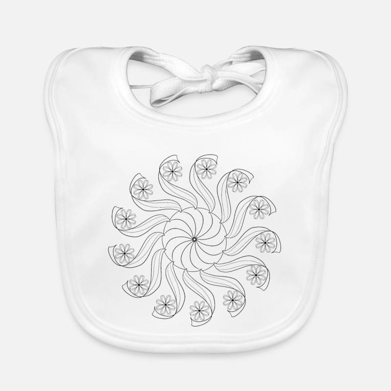 Carrousel Mandala Bavoir bio Bébé