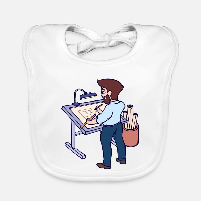 Chef de projet Architecte Superviseur de travail Carrière Bavoir bio Bébé