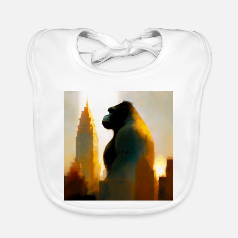 Gorilla 02 Baby Bio-Lätzchen