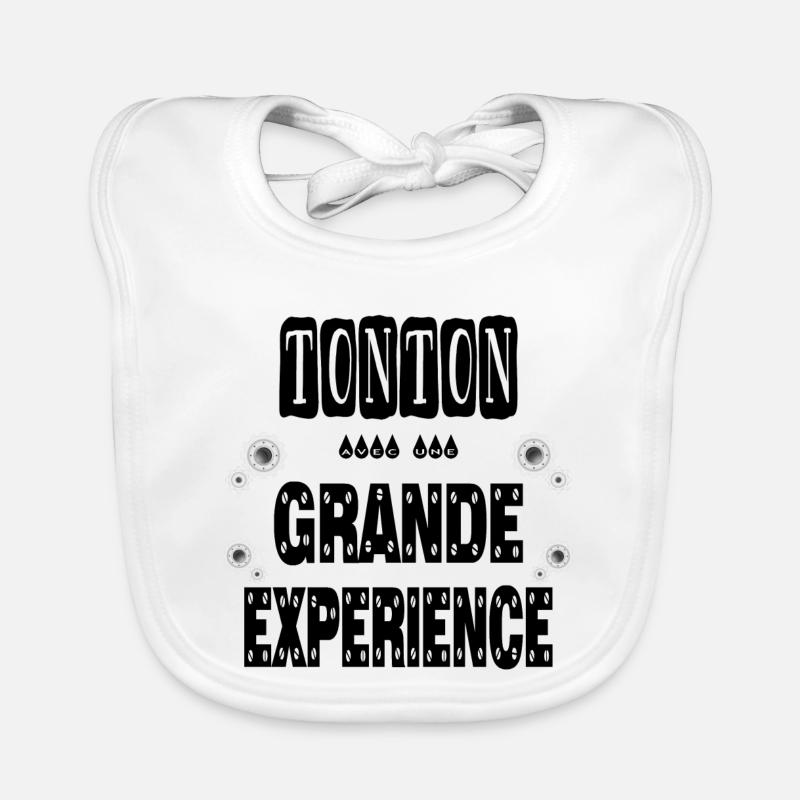 Tonton Avec Une Grande Expérience Oncle Bavoir bio Bébé