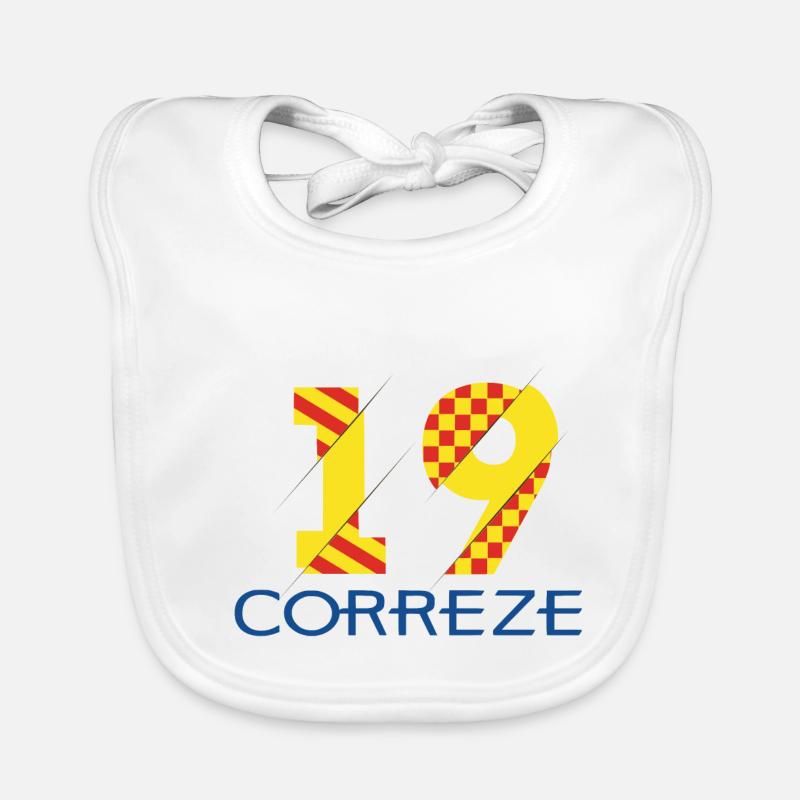 Corrèze Bavoir bio Bébé