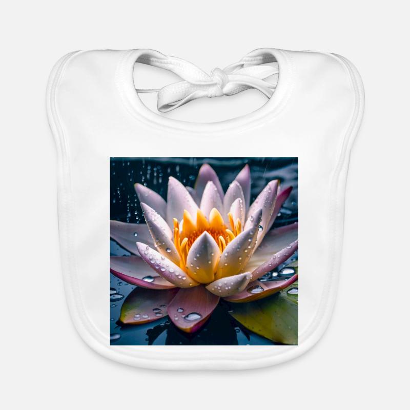 Nénuphar Bavoir bio Bébé