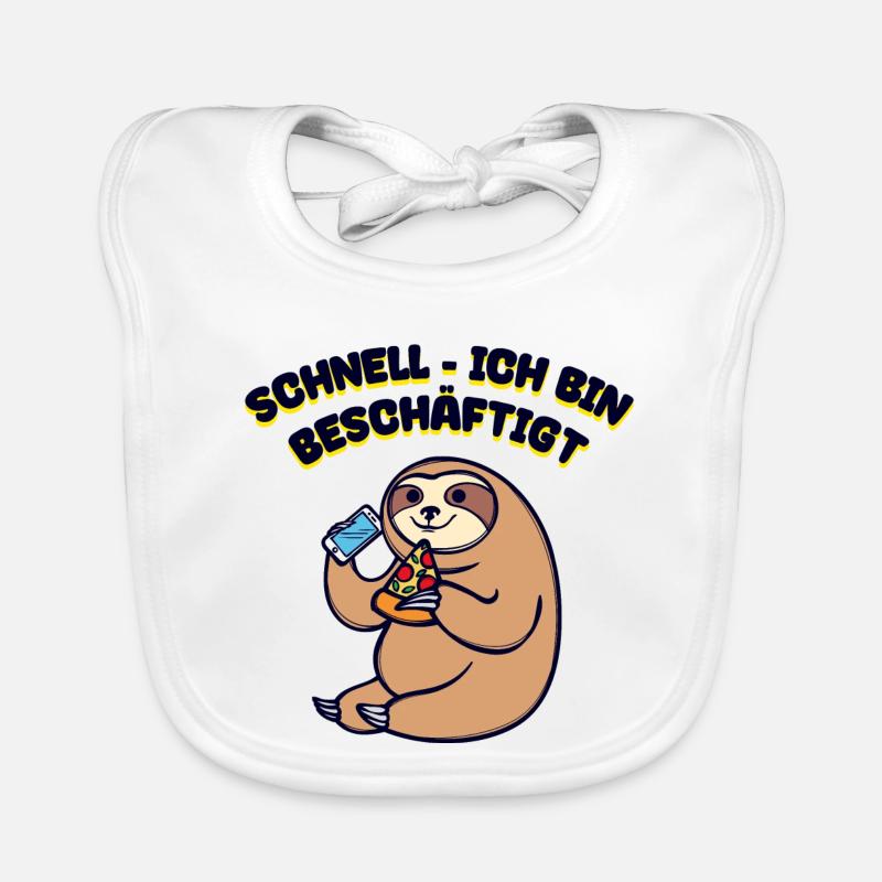 Relax Statement Witzig Is Mir Egal Statement Chill Baby Bio-Lätzchen