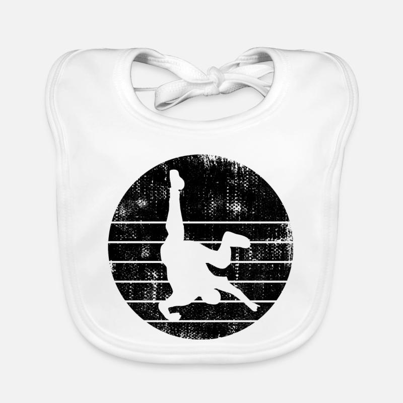 Breakdancer Baby Bio-Lätzchen