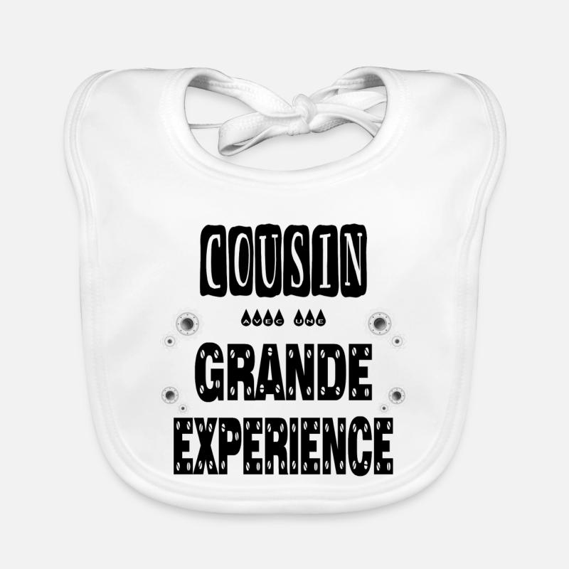Cousin Avec Une Grande Expérience Bavoir bio Bébé