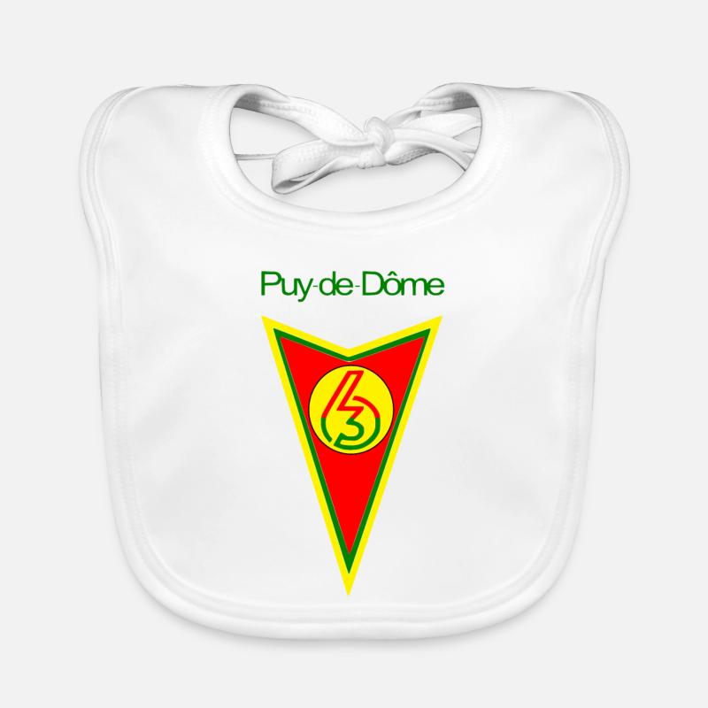 Puy de Dôme Bavoir bio Bébé