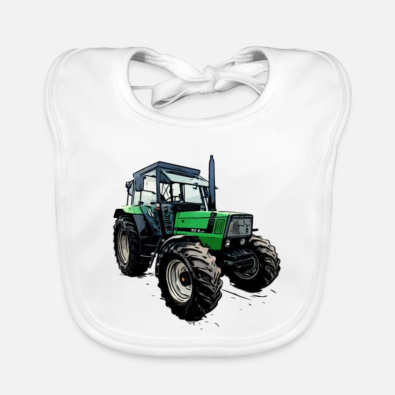 Traktor DX 4.31 Baby Bio-Lätzchen