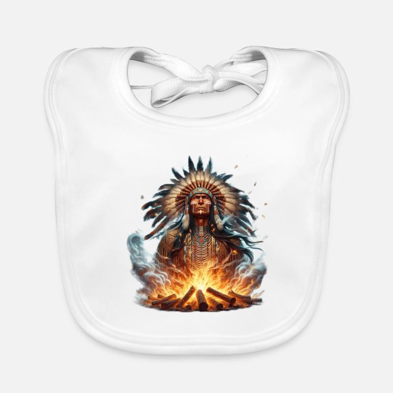 Native American Organic Baby Bibs