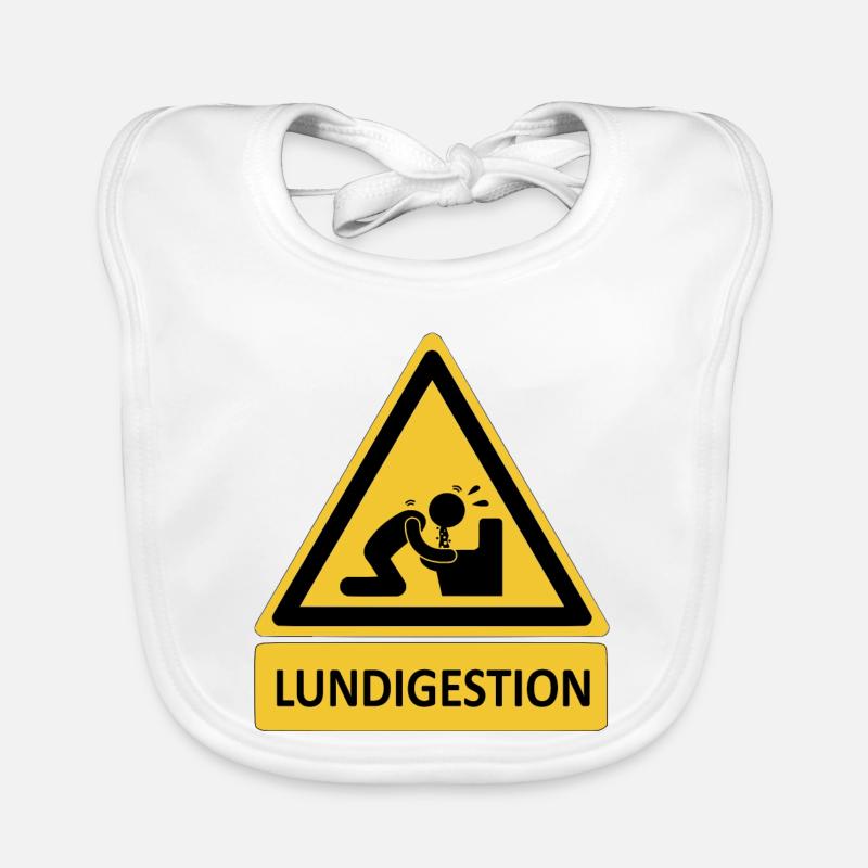 Lundigestion Bavoir bio Bébé