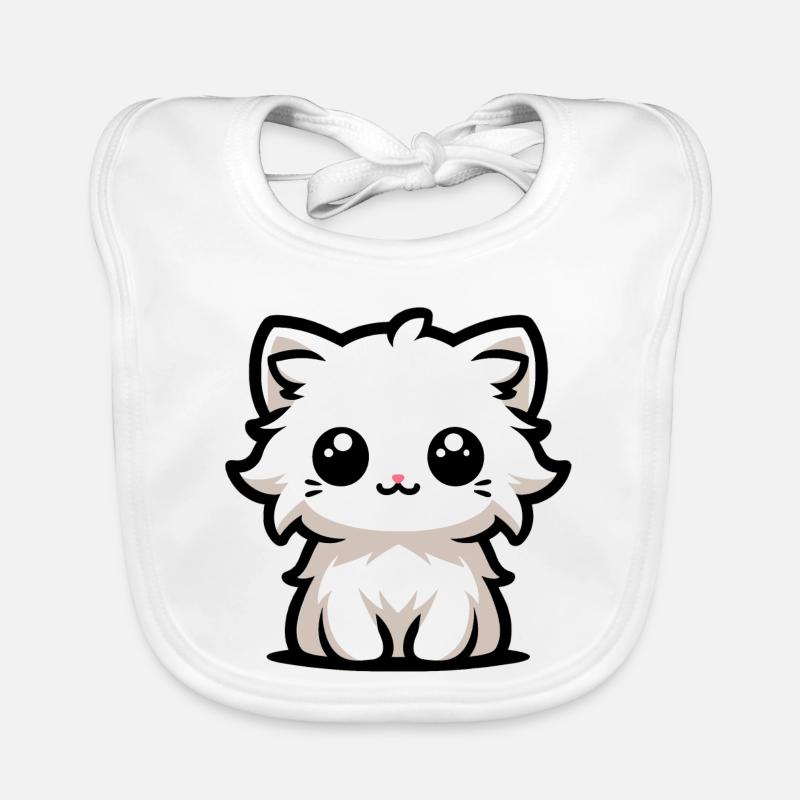 The Cutest Kitty Organic Baby Bibs