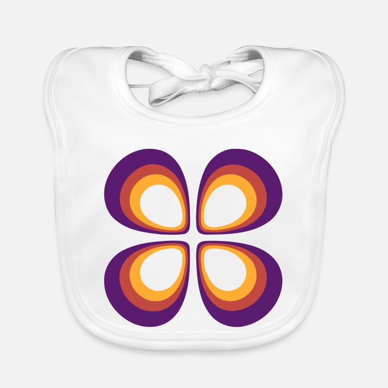 Positive orbital 2 Organic Baby Bibs