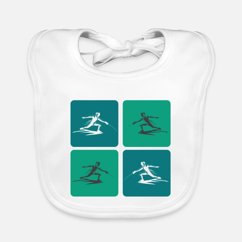 Fencing Organic Baby Bibs