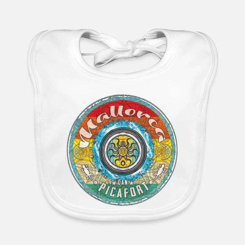 Mallorca Balearen can picafort Baby Bio-Lätzchen
