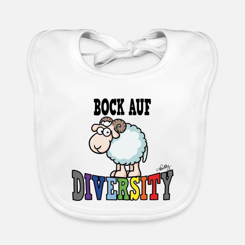 Désir de diversité Bavoir bio Bébé