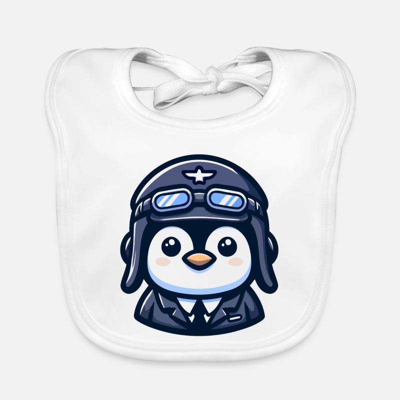 Flug der Eispiloten Baby Bio-Lätzchen