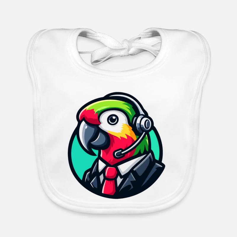 Parrot Professioneller Chat-Support Baby Bio-Lätzchen