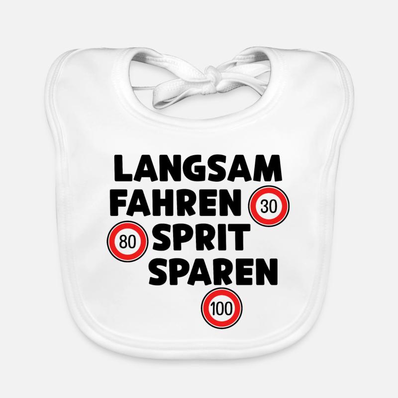 Tankstelle Tanken Statement Antrieb Benzin Motor Baby Bio-Lätzchen