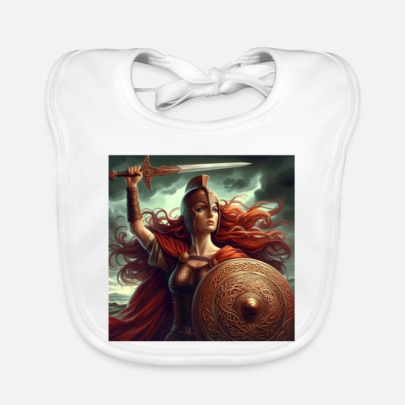 Celtic Warrior Organic Baby Bibs