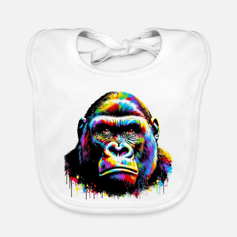 Gorilla Organic Baby Bibs