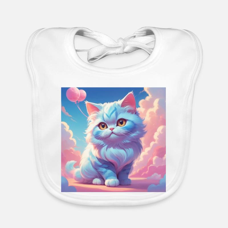 Chaton Bavoir bio Bébé