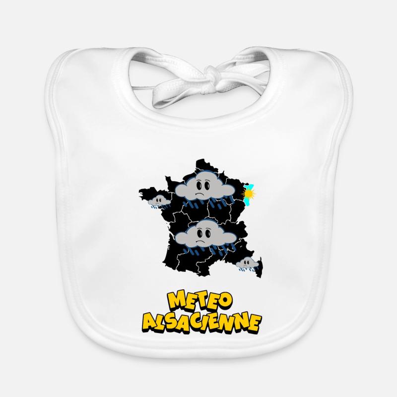 Météo Alsacienne Bavoir bio Bébé