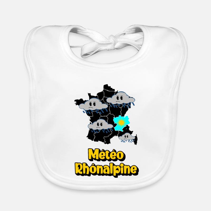 Météo Rhônalpine Bavoir bio Bébé