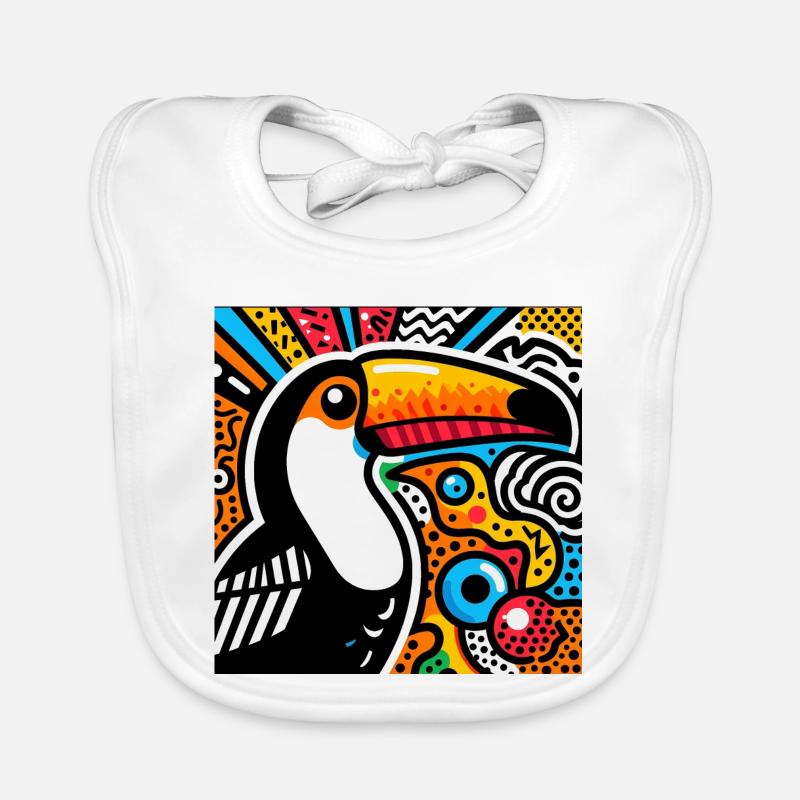 Toucan Bavoir bio Bébé