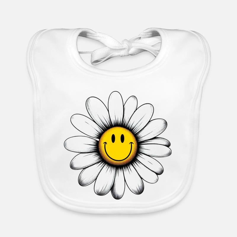 Gänseblümchen Baby Bio-Lätzchen