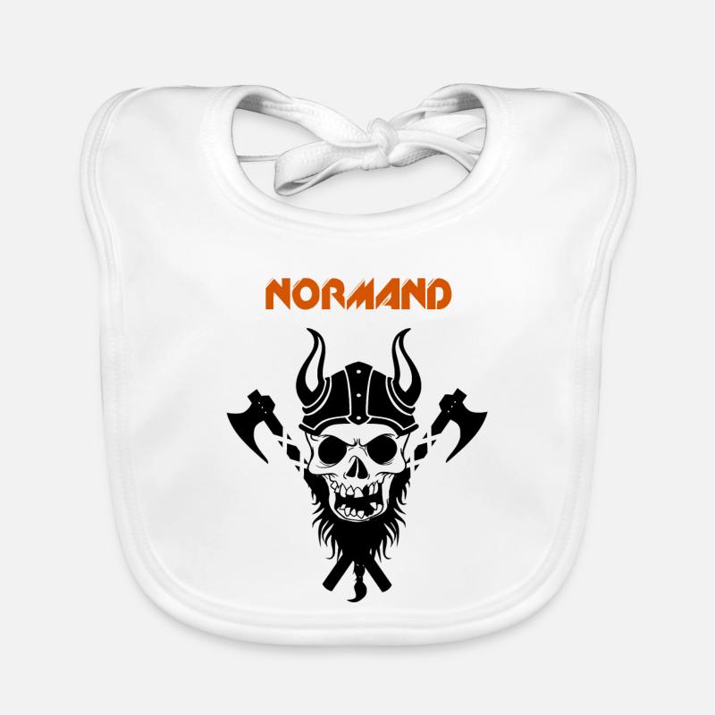 Norman Organic Baby Bibs