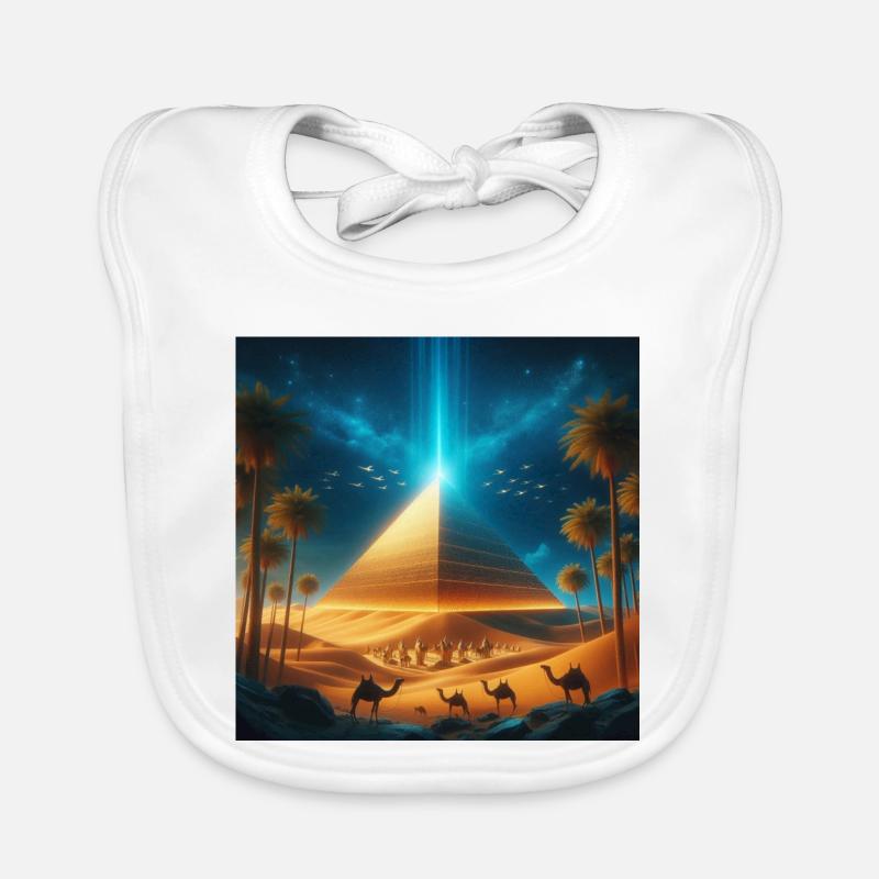 Pyramide 8 Bavoir bio Bébé