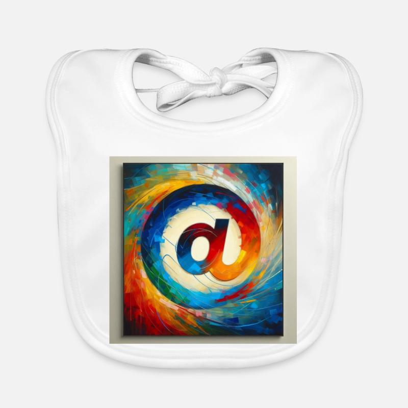 Symbol 6 Organic Baby Bibs