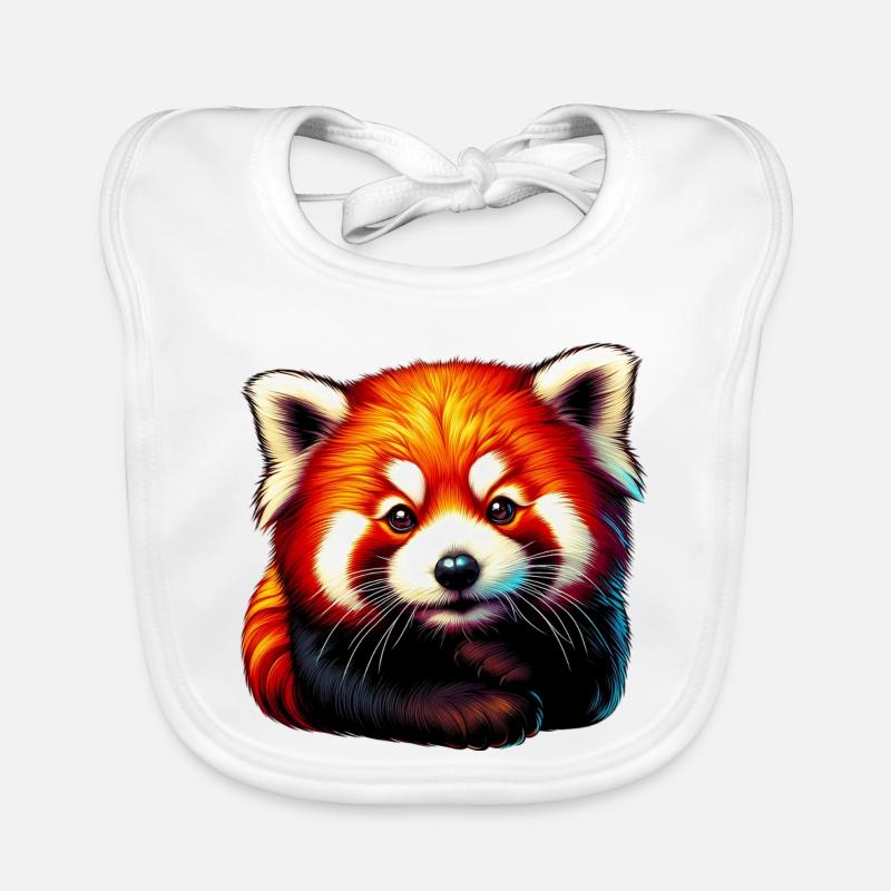 Petit panda Bavoir bio Bébé