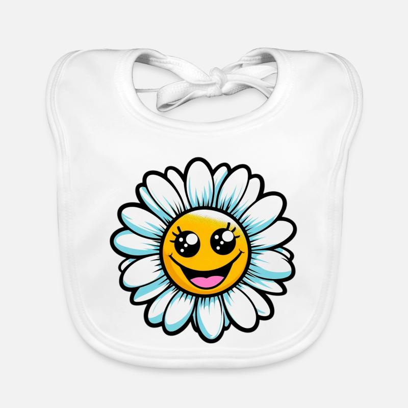Daisy Organic Baby Bibs